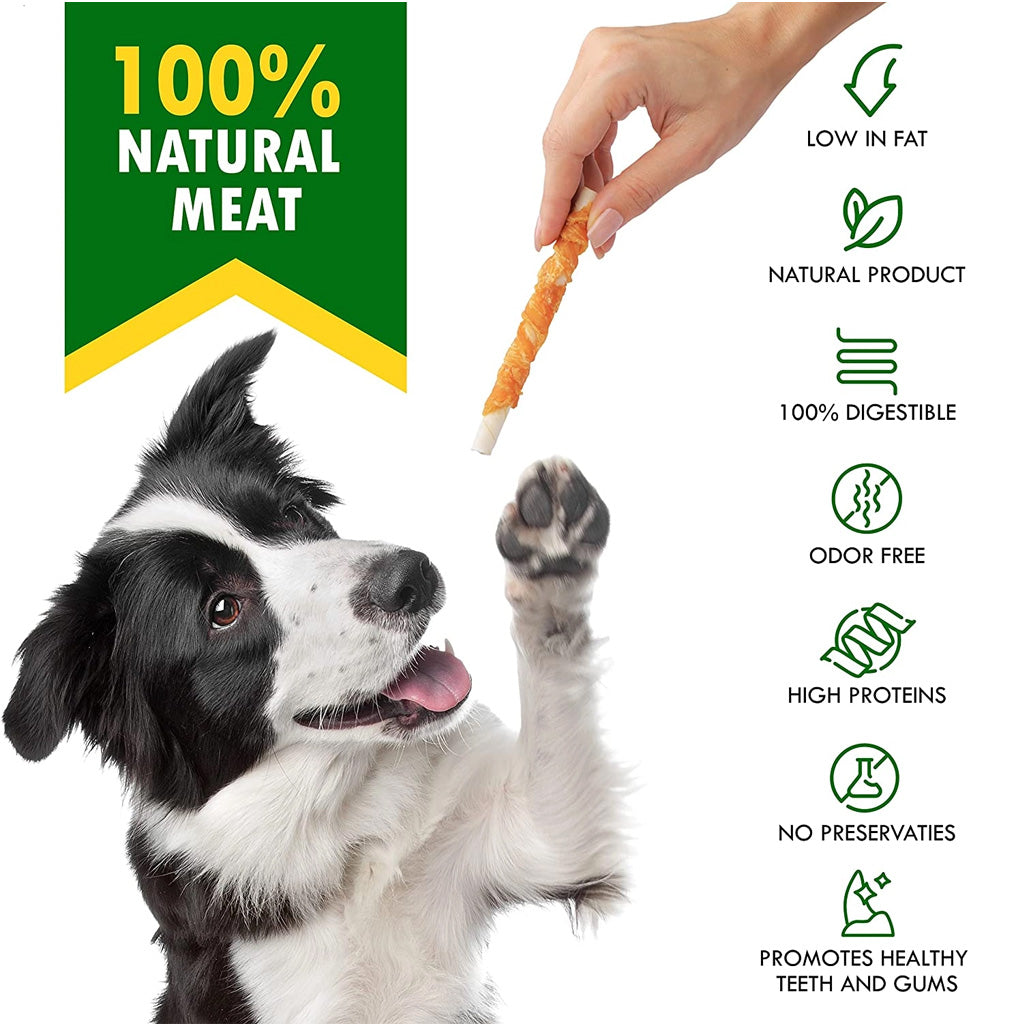 Beloved Pets Rawhide Sticks with Chicken Dog Chews – photo 5 of 8
