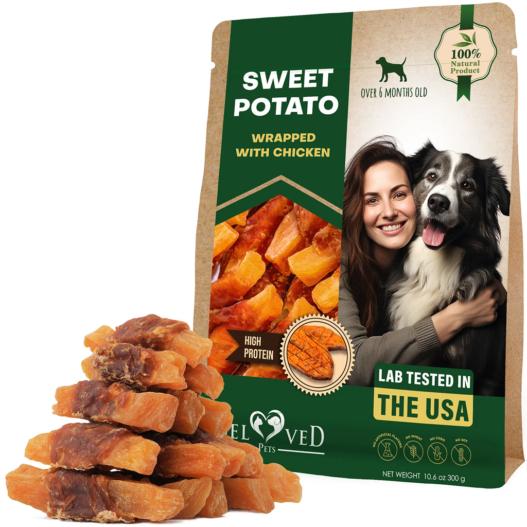 Beloved Pets Sweet Potato Wrapped with Chicken Dog Treats – photo 1 of 7