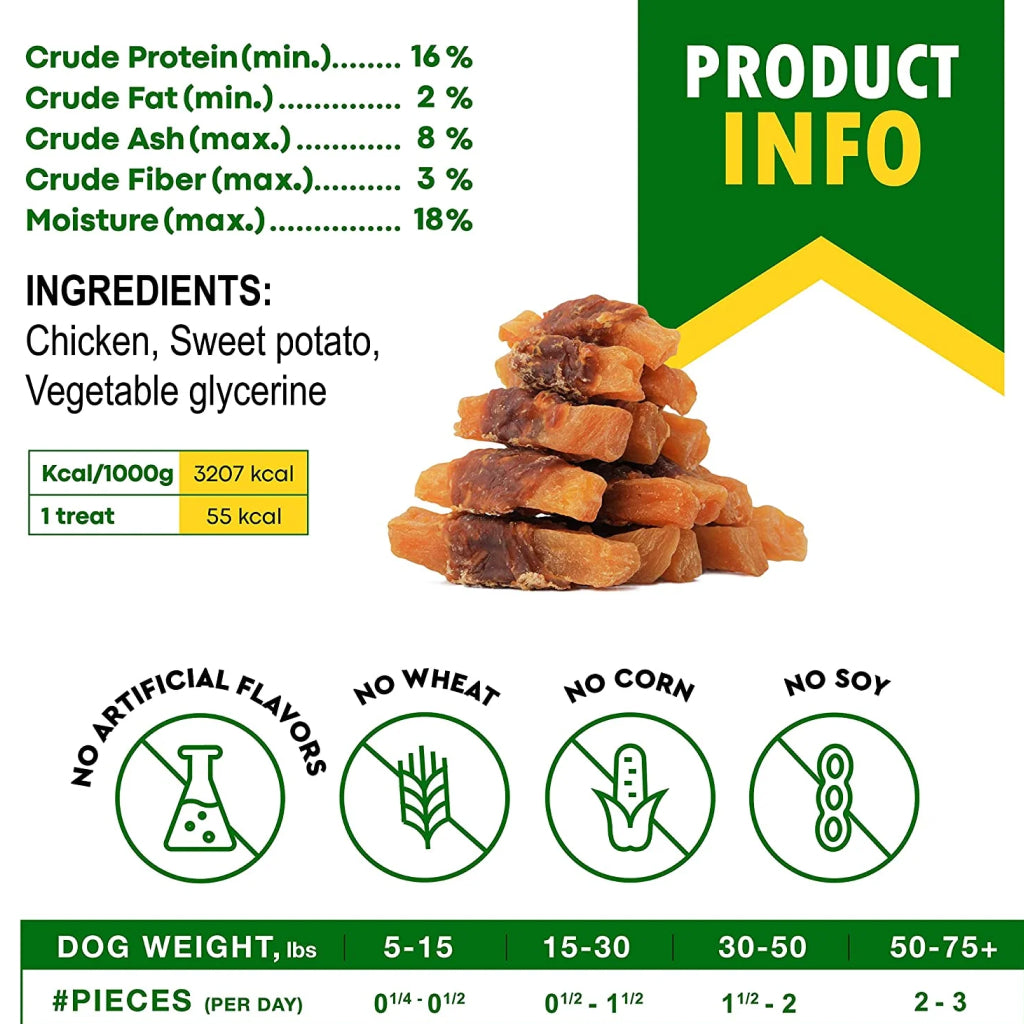 Beloved Pets Sweet Potato Wrapped with Chicken Dog Treats – photo 4 of 7