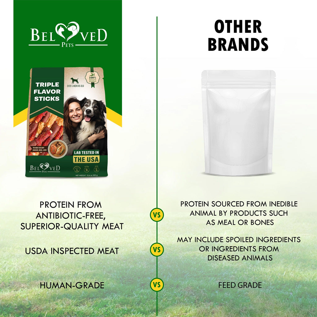 Beloved Pets Triple Flavor Dog Treats Chicken Duck Liver – photo 4 of 6