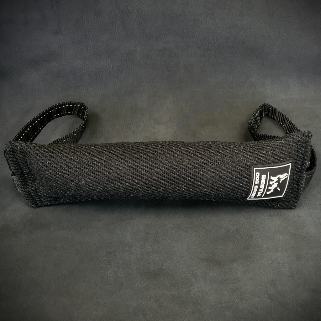 Bestia Dog Sport bite tug training toy, reinforced stitching detail