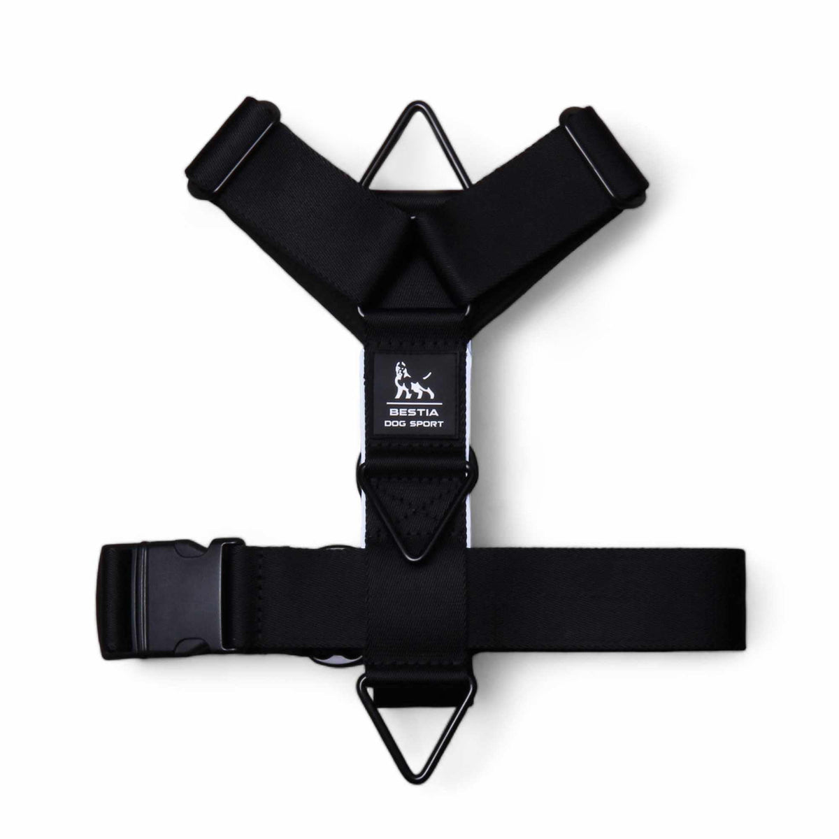 Bestia Dog Sport GripPro basic dog harness, harness on dog