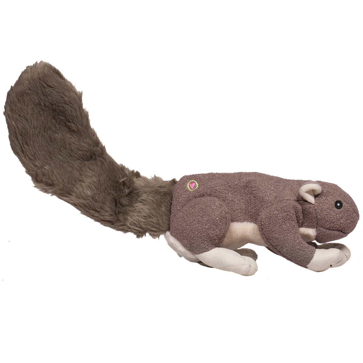 Feller Squirrel Plush Dog Toy, alternate view