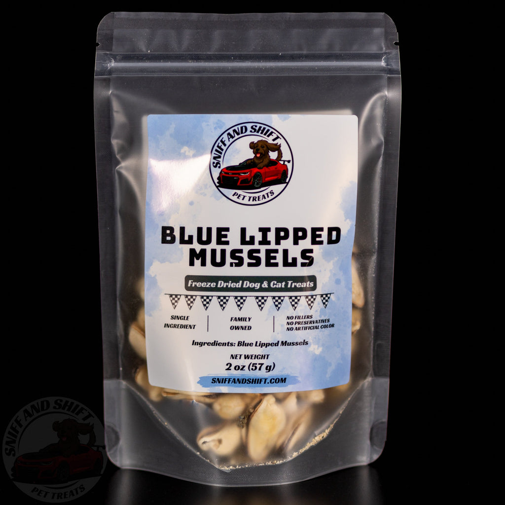 Freeze-Dried Blue-Lipped Mussels Dog  Cat Treats
