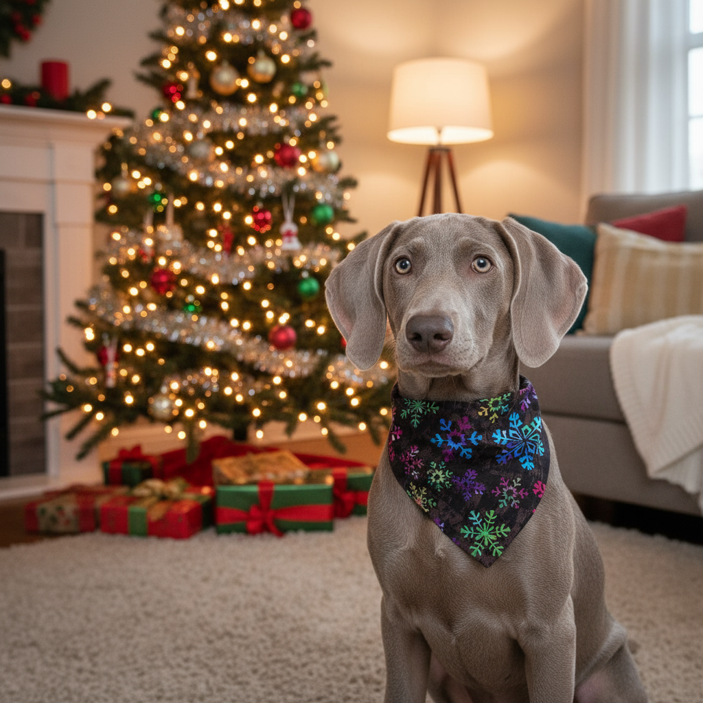 Christmas Dog Bandanas – alternate view 2