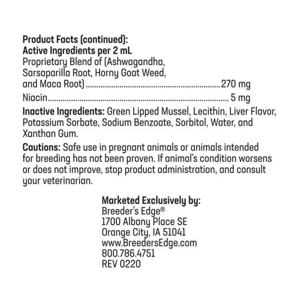 Breeders Edge Get Him Going Reproductive Support – photo 3 of 3