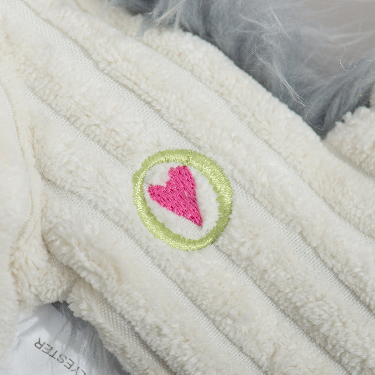Birch Bunny X-Brace Plush Dog Toy, lifestyle