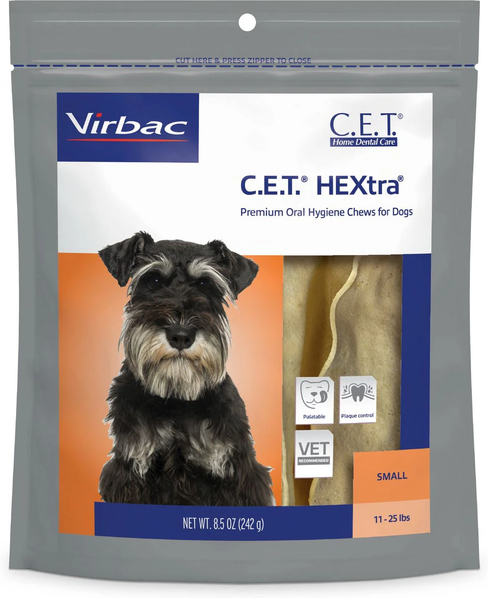 Virbac CET HEXtra Dental Chews Small Dogs – photo 1 of 6