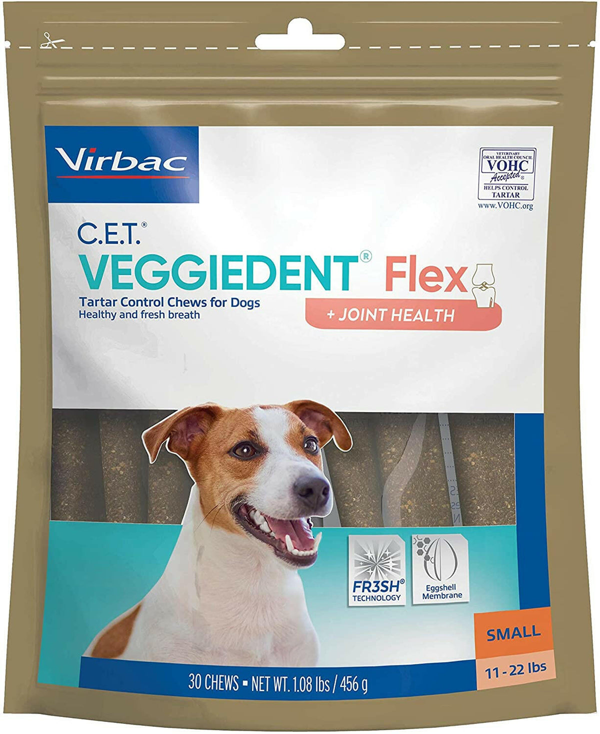 Virbac CET VeggieDent Flex Joint Small Dogs – photo 1 of 9
