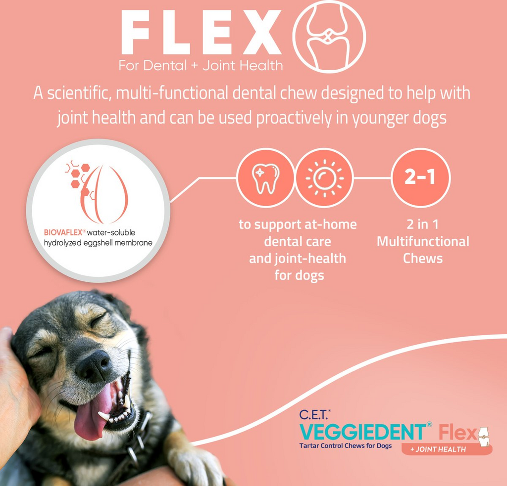 Virbac CET VeggieDent Flex Joint Small Dogs – photo 4 of 9