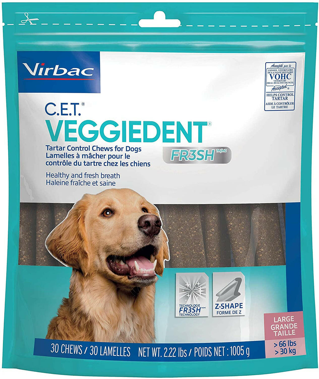 Virbac CET VeggieDent Fr3sh Large Dogs – photo 1 of 10