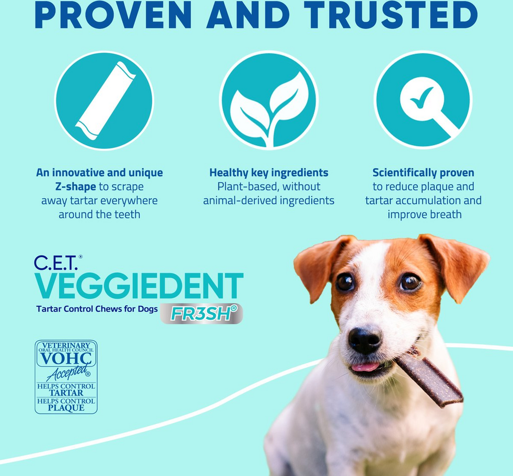 Virbac CET VeggieDent Fr3sh Medium Dogs – photo 4 of 9