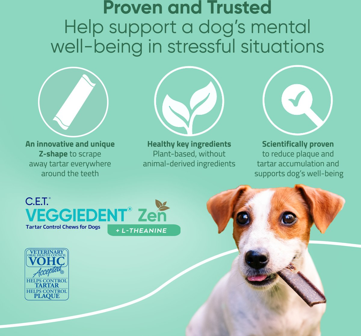 Virbac CET VeggieDent Zen Small Dogs – photo 3 of 9