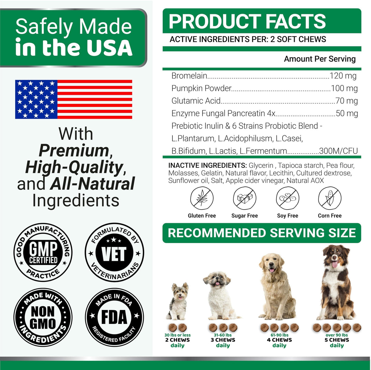 No Poo Chews for Dogs 170 Count Coprophagia Deterrent – photo 6 of 6
