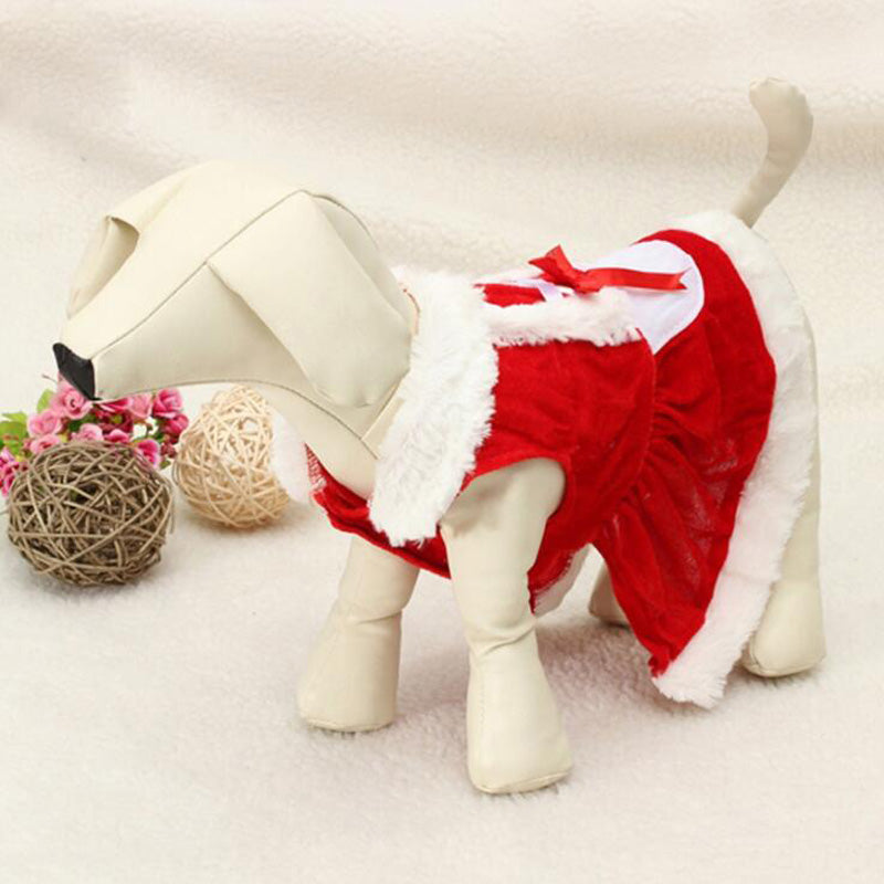 Christmas Plaid Dog Vest and Skirt Small Dogs – photo 5 of 9