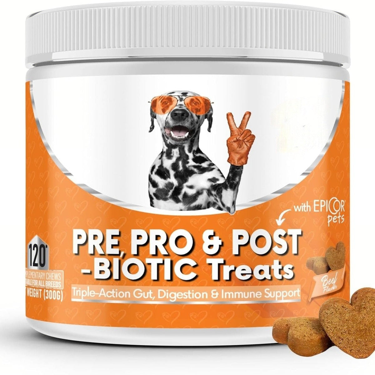 Dog Prebiotic Digestive Snacks – Intestinal Health Support – alternate view 2