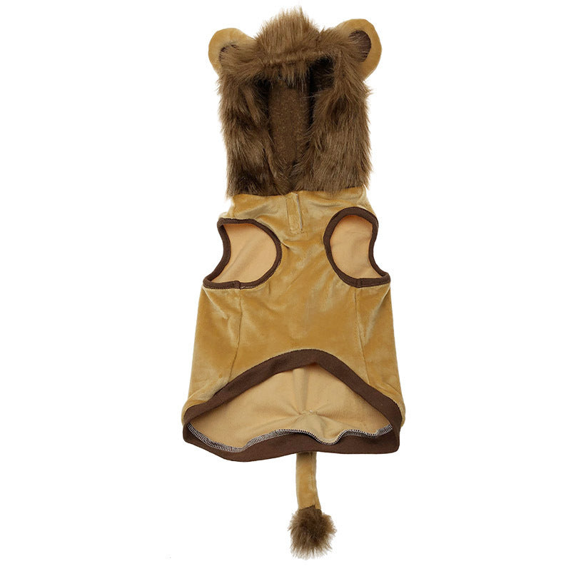 Lion Costume for Dogs & Cats – Halloween – alternate view 4