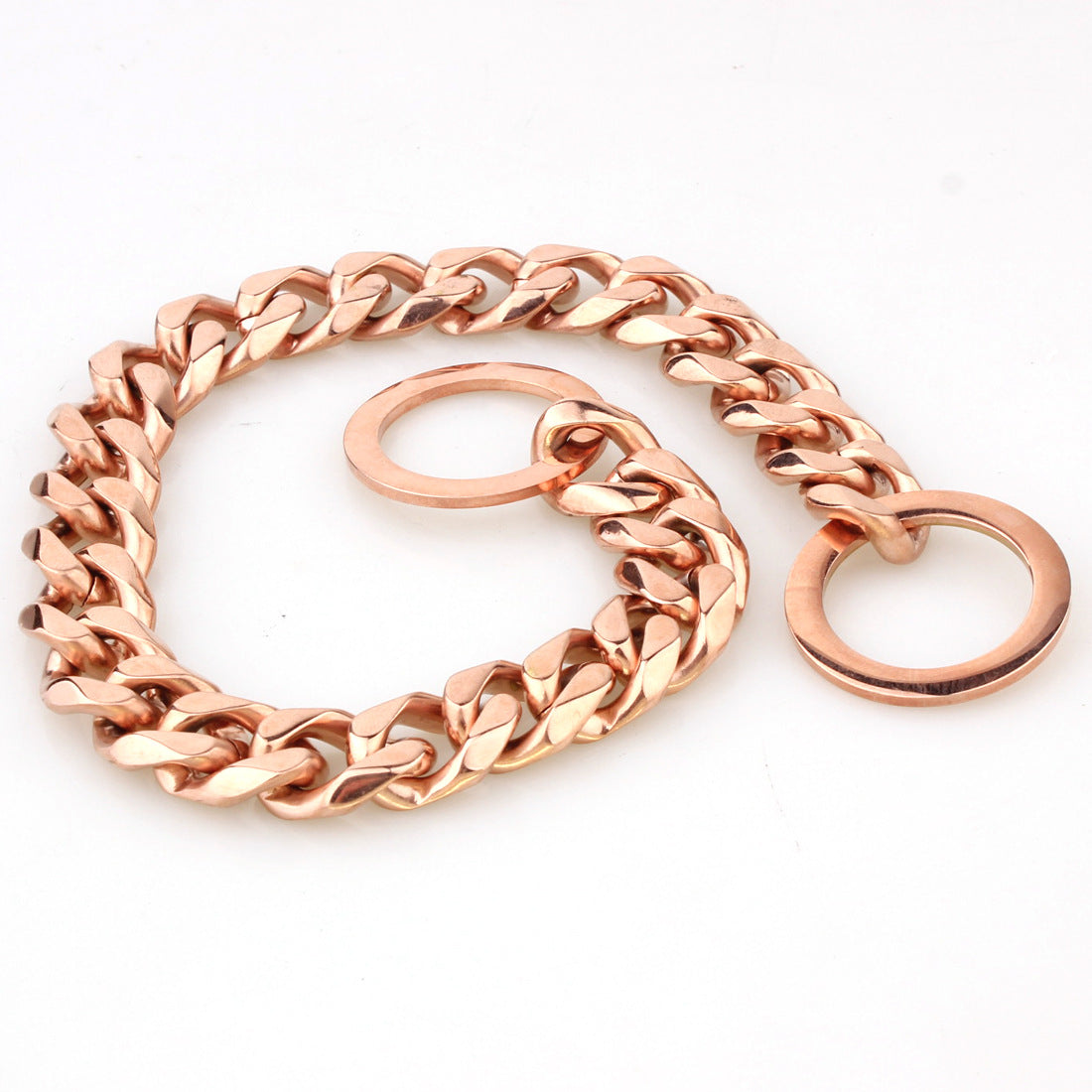 Two-Tone Gold Titanium Pet Necklace – alternate view 7