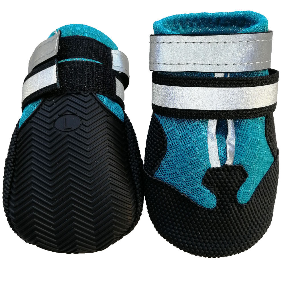Breathable Dog Shoe Covers – Wearable Paw Protection – front view