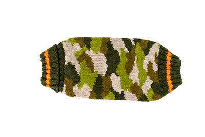 Camo Dog Sweater 100 Percent Sheep Wool – photo 5 of 7