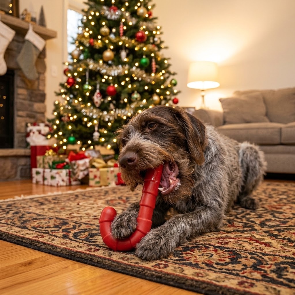 SodaPup Candy Cane nylon dog chew toy – photo 2 of 8