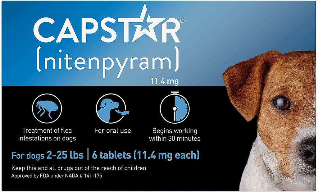Capstar Oral Flea Treatment Dogs 2 to 25 lbs – photo 1 of 8