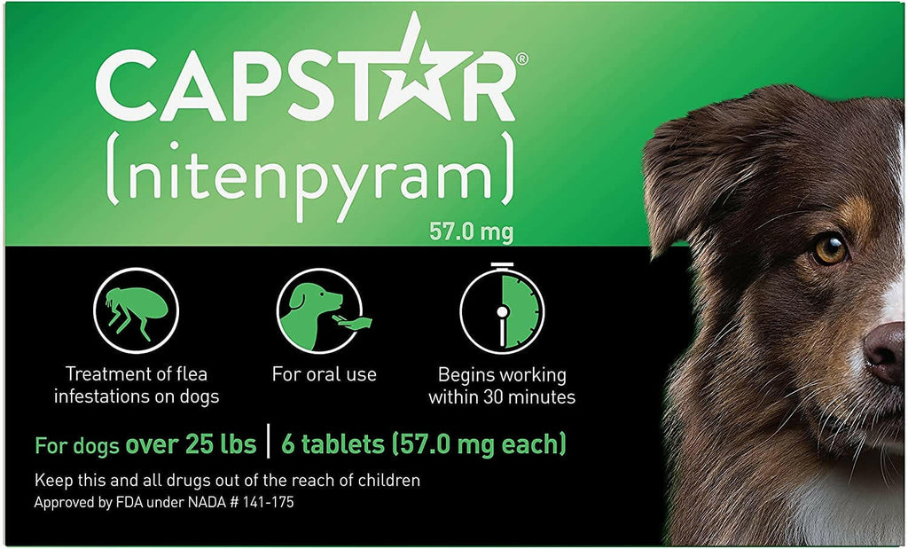 Capstar Oral Flea Treatment Dogs Over 25 lbs – photo 1 of 8