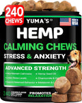 Hemp Calming Chews for Dogs 240 Count Melatonin Chamomile – photo 1 of 6