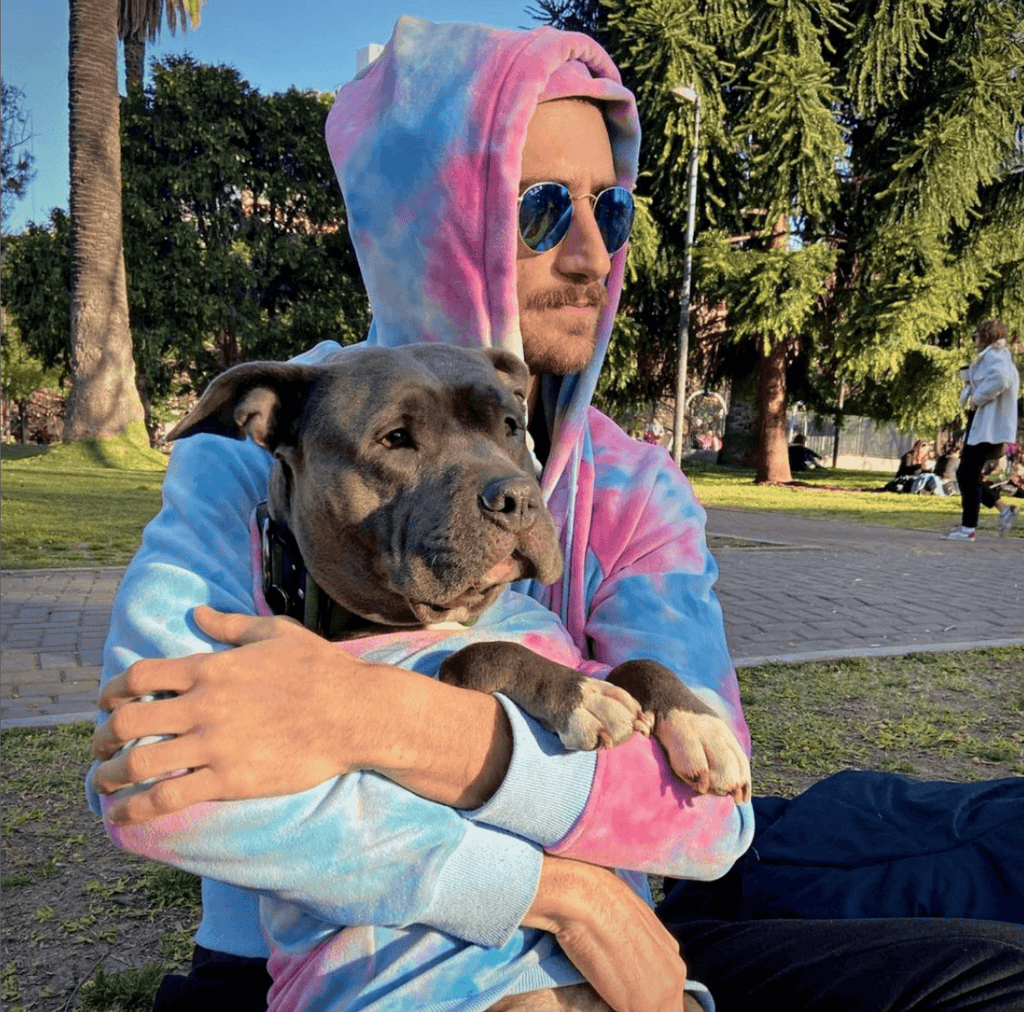 Velvet Dog Hoodie - Snow Cone – alternate view 6