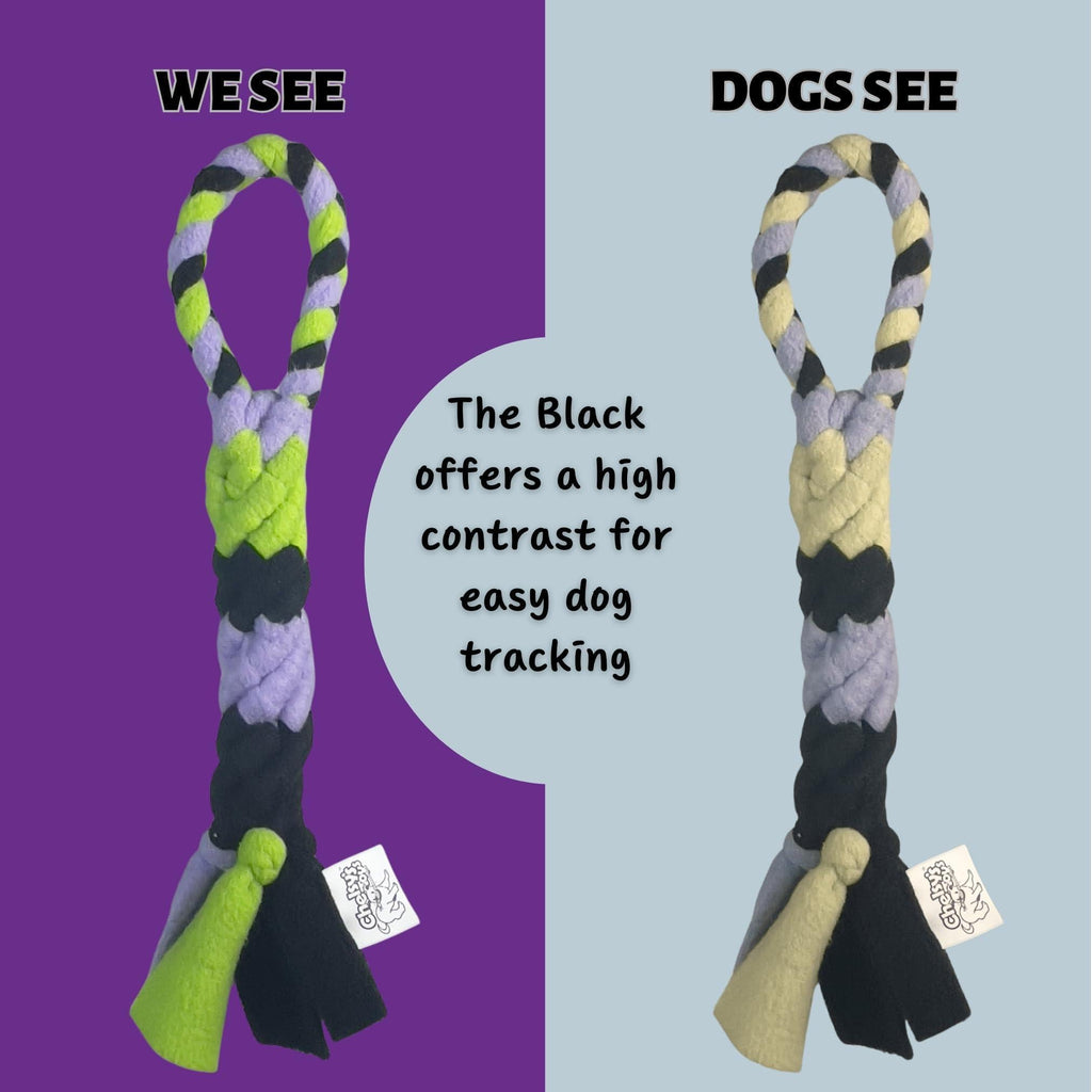 Interactive Fleece Tug Toy for Dogs Lavender – photo 6 of 9