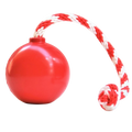 USA-K9 Cherry Bomb Rubber Dog Chew Toy – Reward Toy, USA Made – front view