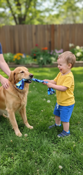 Medium Fleece Pull Toy for medium size dogs