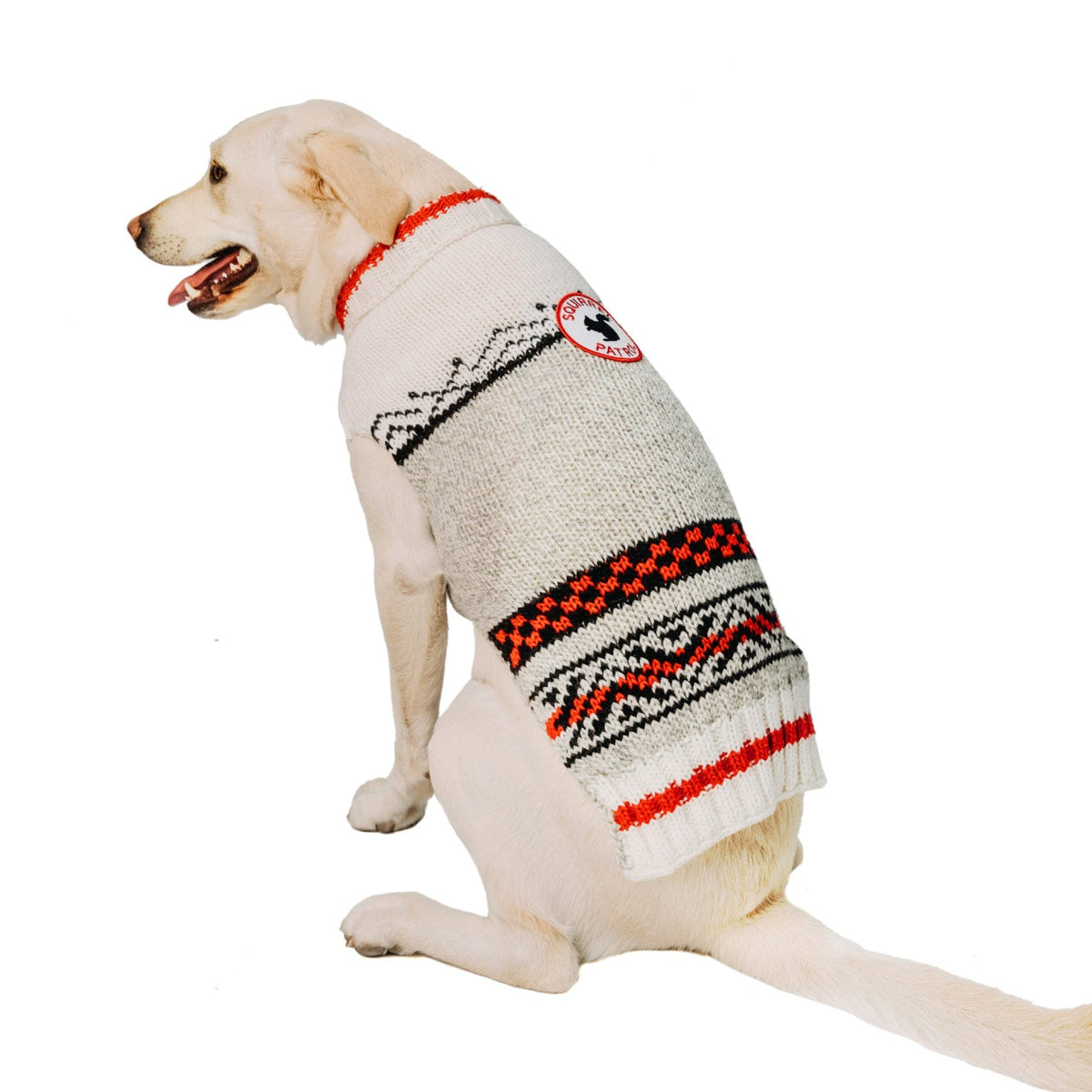 Bunny Patrol Dog Sweater 100 Percent Sheep Wool – photo 3 of 4