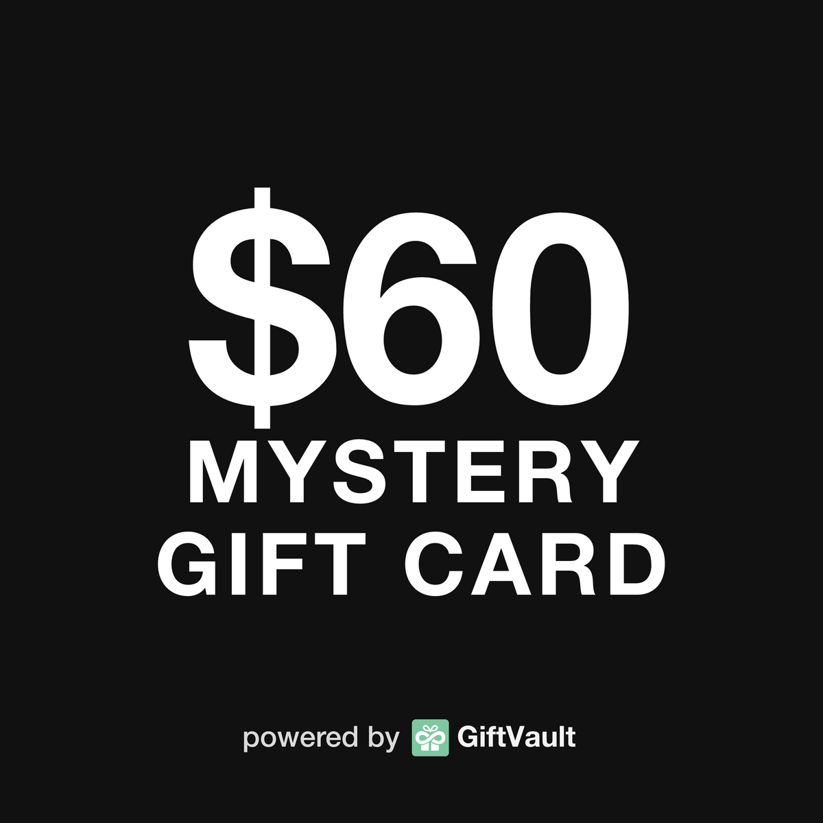 $60 Mystery Gift Card