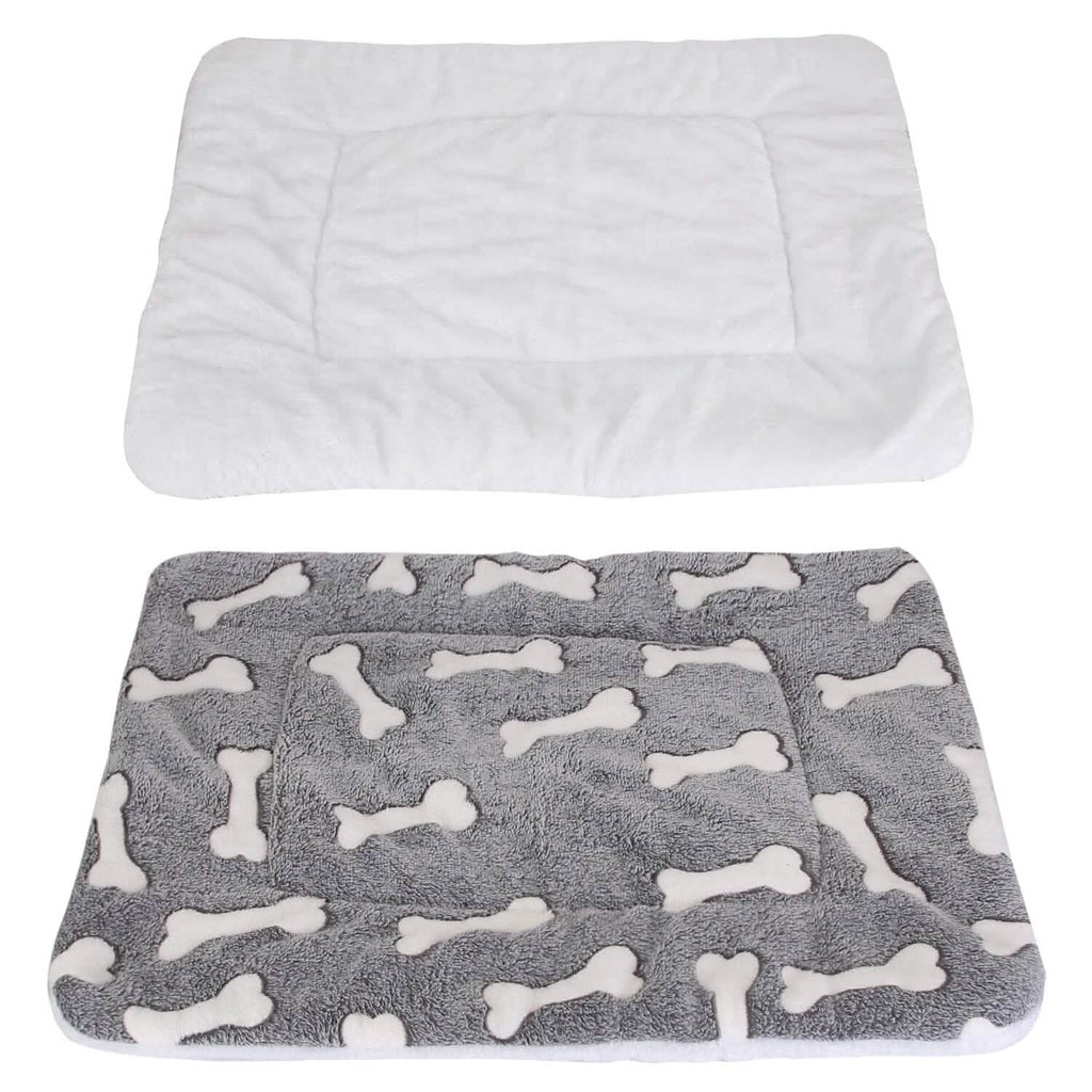 Comfortable Flannel Dog Bed Mat Dual-Side Foldable – photo 3 of 11