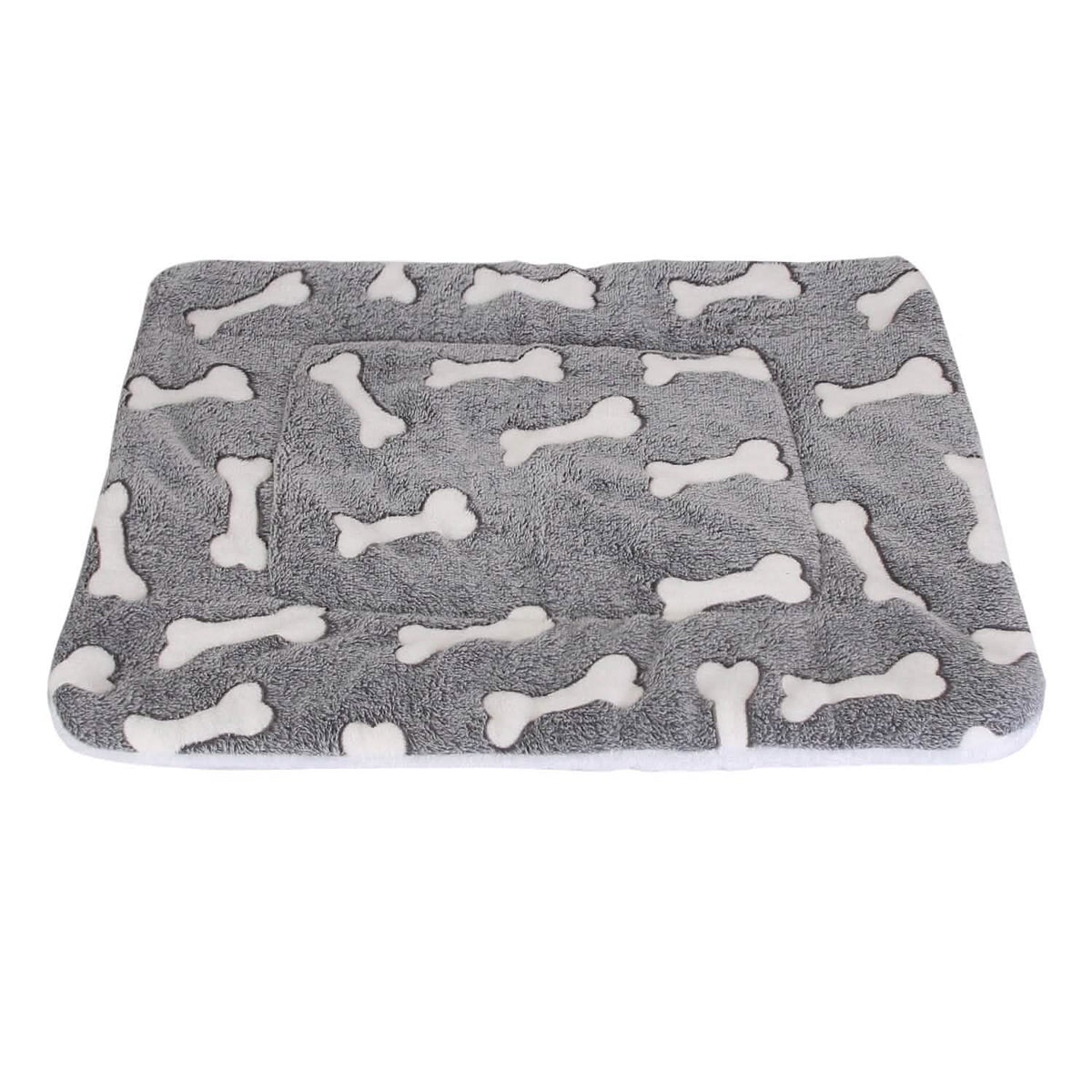 Comfortable Flannel Dog Bed Mat Dual-Side Foldable – photo 2 of 11
