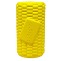 Corn on the Cob Dog Toy – Durable Rubber Treat Dispenser, USA Made – front view