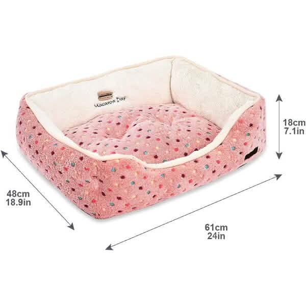 Cuddler Pet Bed Rectangular with Raised Side Walls – photo 6 of 10