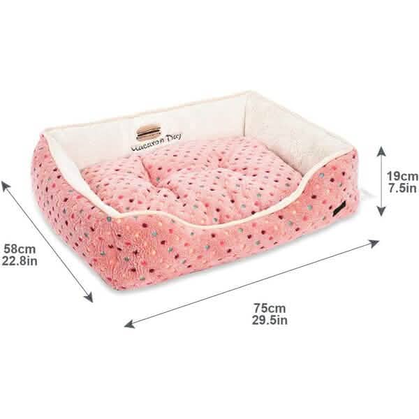 Cuddler Pet Bed Rectangular with Raised Side Walls – photo 7 of 10