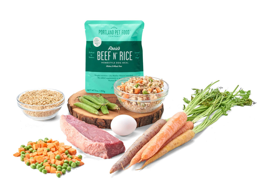 Rosie's Beef & Rice Human Grade Fresh Wet Dog Food Pouches – alternate view 6