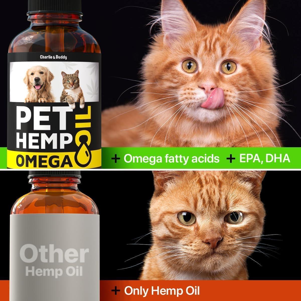 Hemp and Salmon Oil for Dogs Omega 3-6-9 1 fl oz – photo 4 of 9