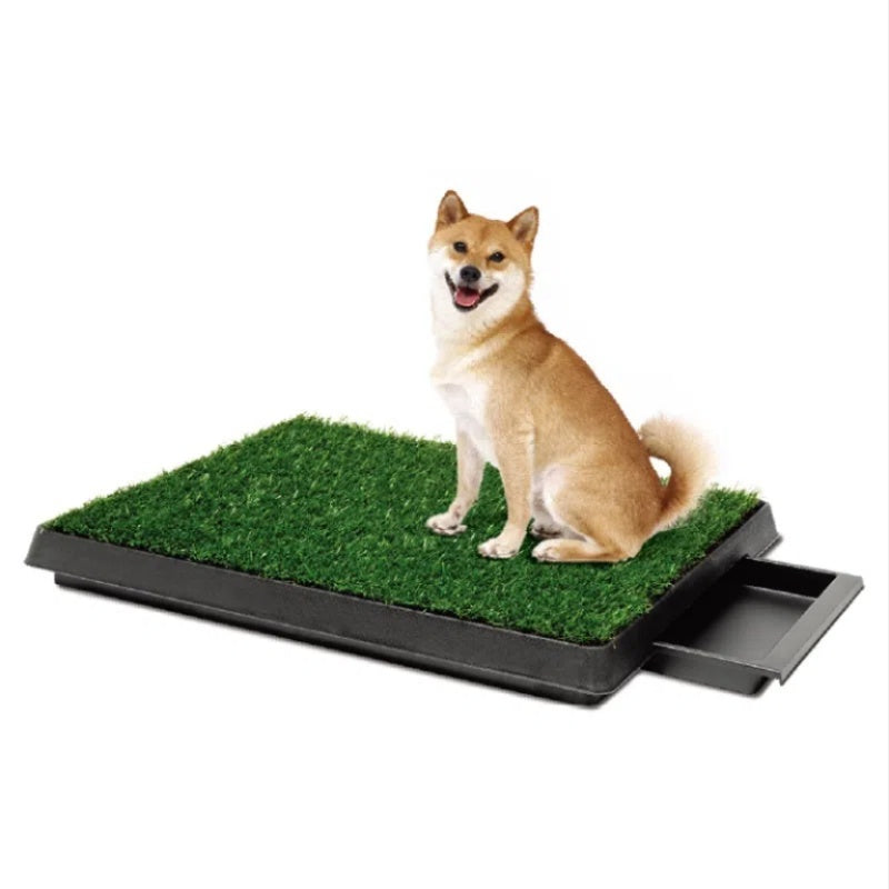 Pet Lawn Toilet – Flushable Dog & Cat Potty – front view