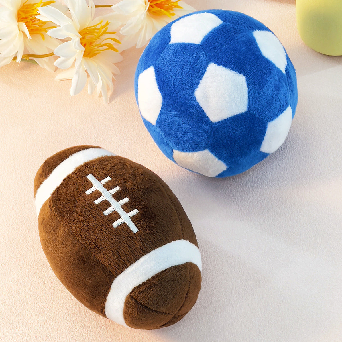 Rugby Football Interactive Puppy Toy – alternate view 2