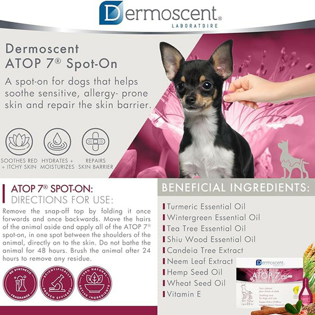 Dermoscent ATOP-7 Spot-On Medium Dogs – photo 2 of 6