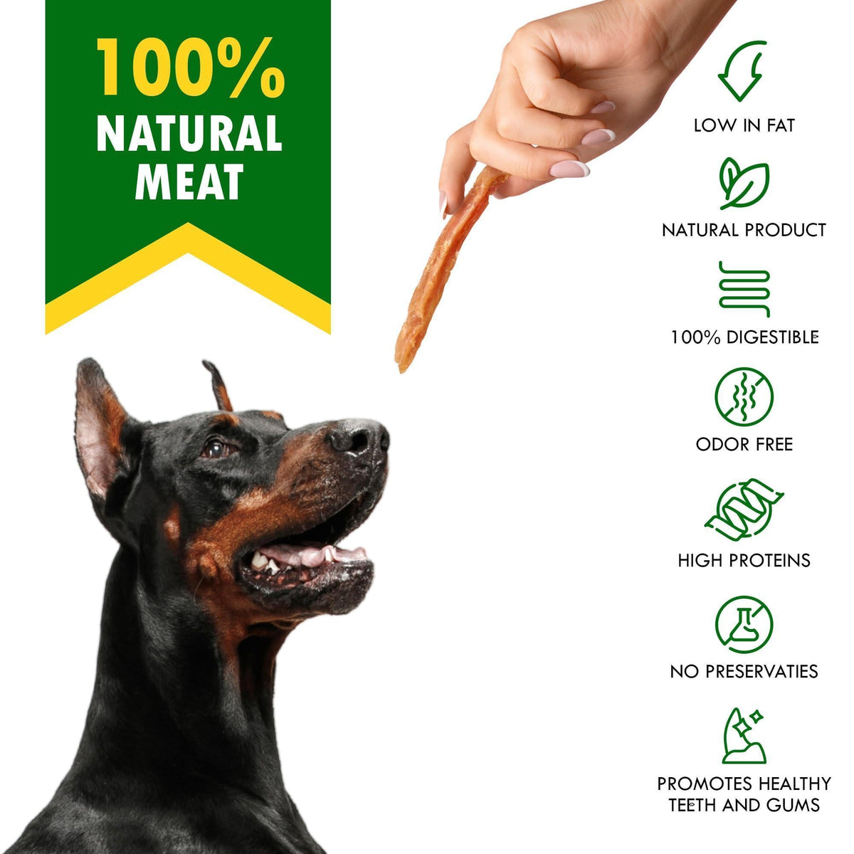 Chicken Strips Dog Treats Human-Grade Grain-Free 10.6 oz – photo 2 of 7