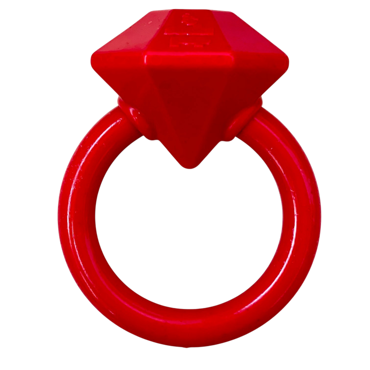 SodaPup Diamond Ring nylon teething ring for puppies – photo 3 of 9