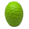 Dinosaur Egg Dog Chew Toy & Treat Dispenser – USA Made – front view