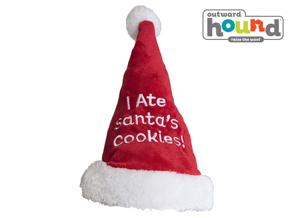 I Ate Santas Cookies Dog Santa Hat Outward Hound Holiday – photo 2 of 2