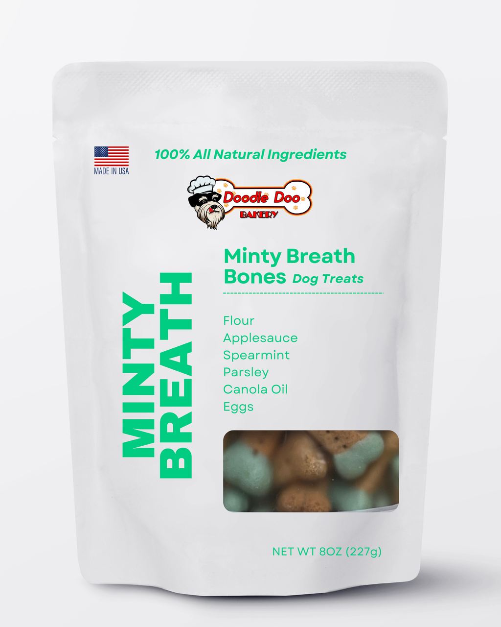 Homemade Dog Treats Minty Breath Blend Dog Snacks 12lb