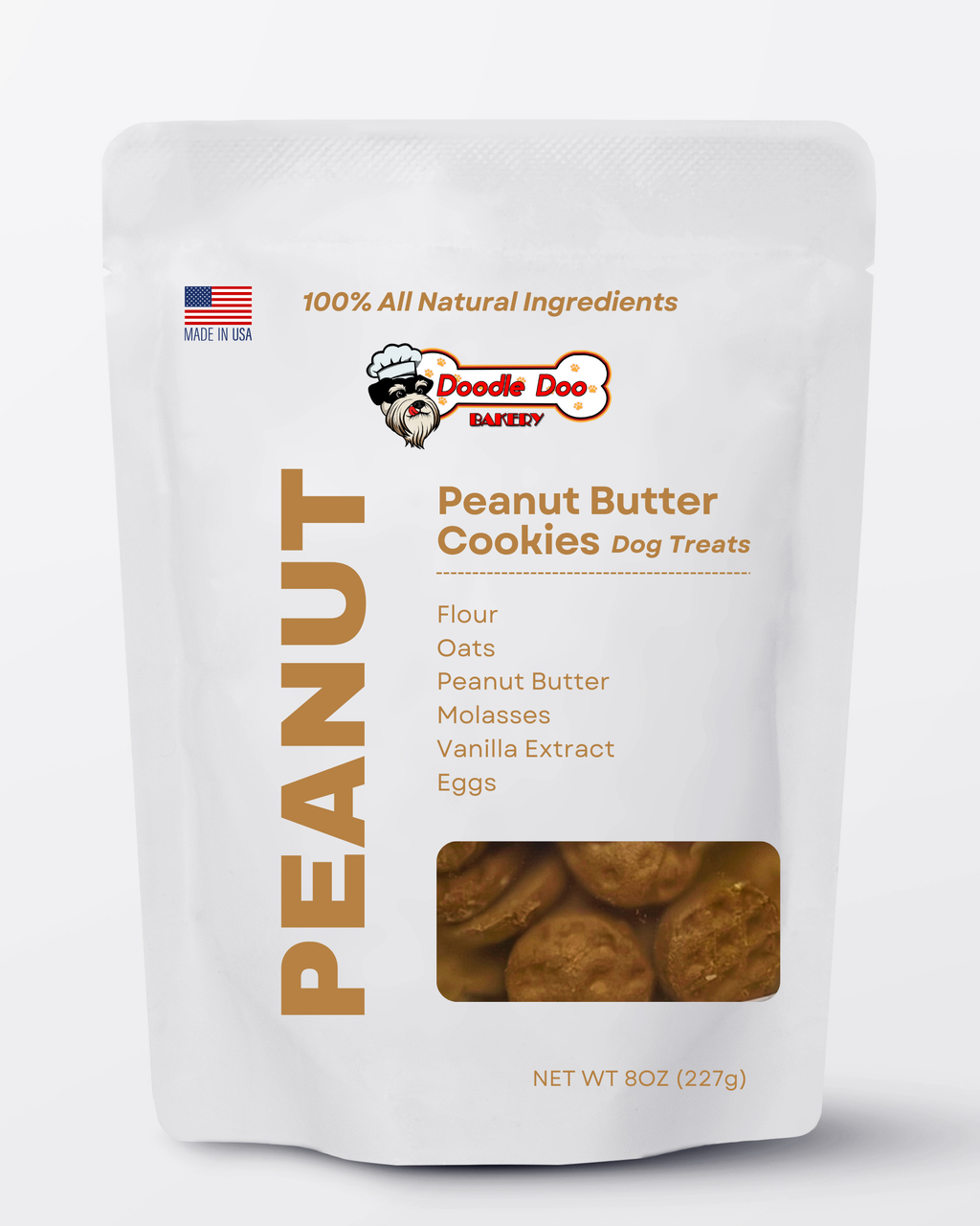 Homemade Peanut Butter Dog Cookies  12 lb